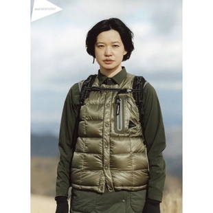 亏钱清仓山系户外羽绒马甲 羽绒外套 高密尼龙防水防撕裂男女同款