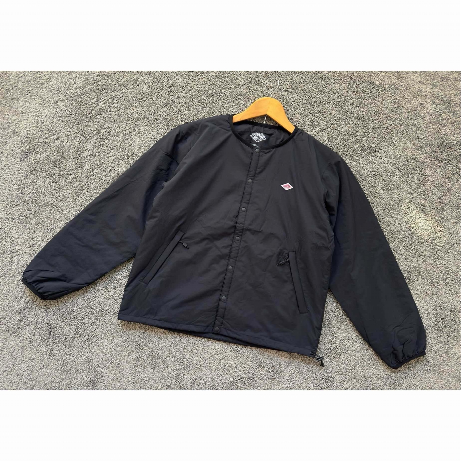 秋冬独家牛货自留～日系Danton无领薄款夹棉轻薄内胆外套男女同款