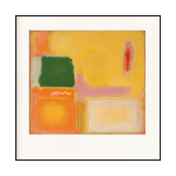 小众北欧日式抽象风色彩装饰挂画