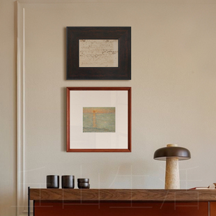 丘山生活贝多芬手稿乐谱中古风装饰画组合餐厅卧室音乐文艺挂画