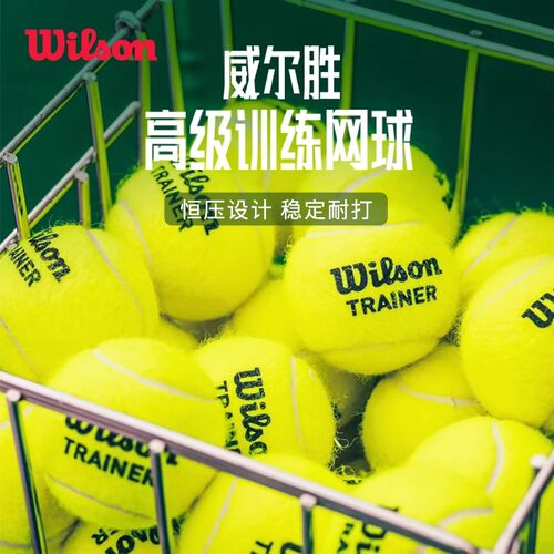 wilson威尔胜训练网球比赛用球