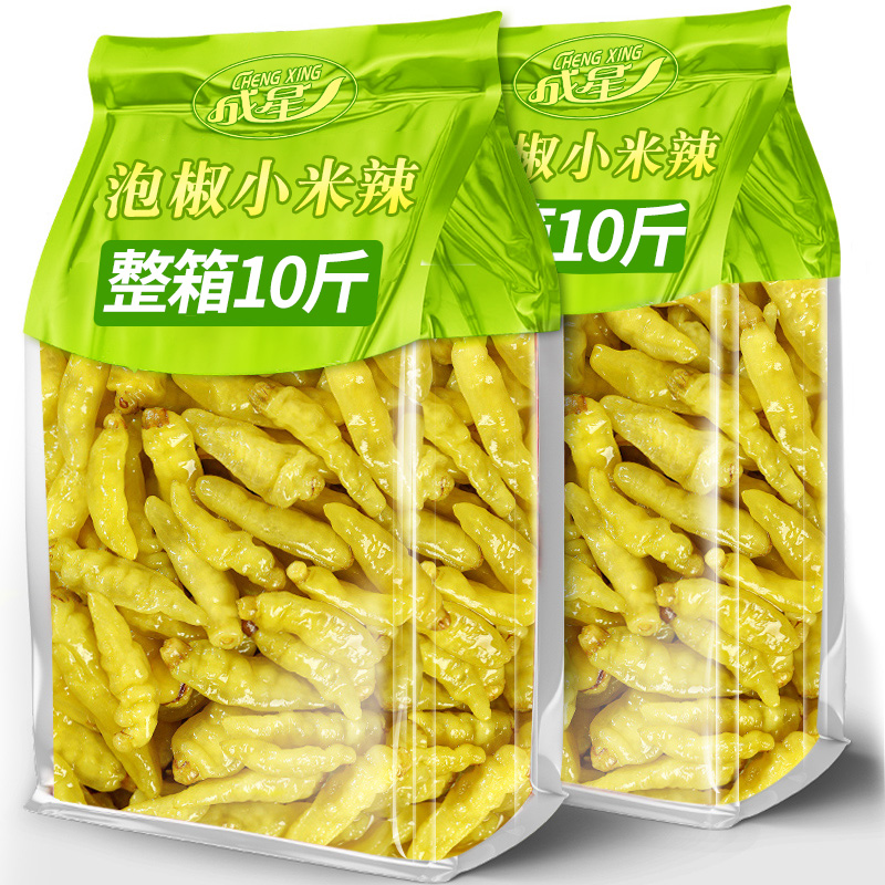 云南特产小米自制零食泡椒