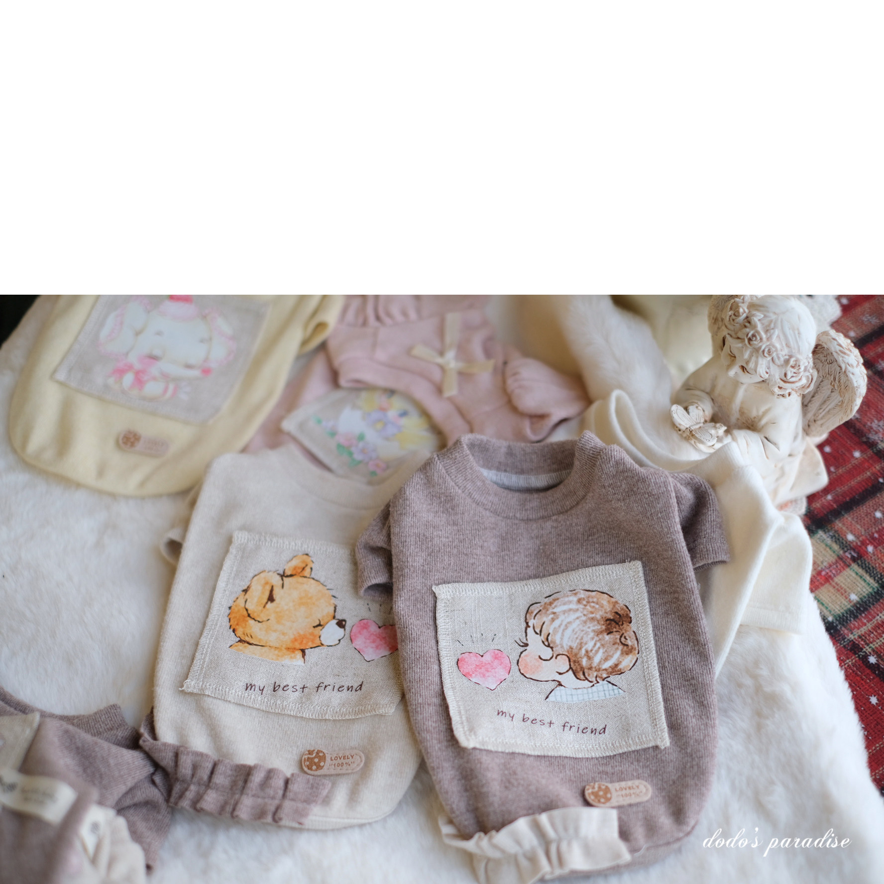 25新款秋冬宠物猫狗衣服小型犬约克夏小马卡通高弹打底T恤家居服