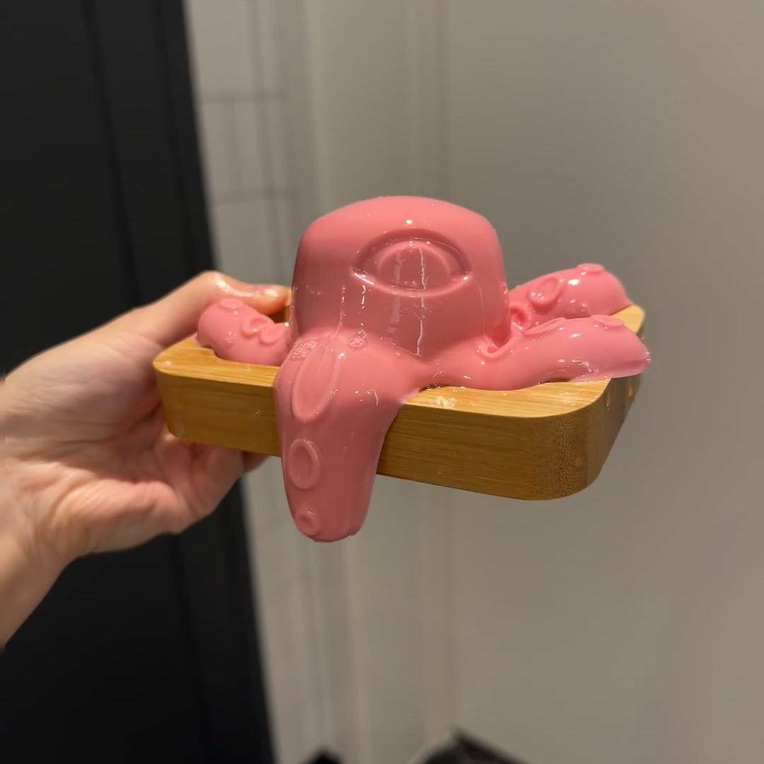 章鱼肥皂手工精油皂好用