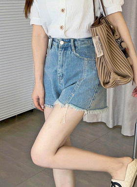磨边短裤常规牛仔夏季