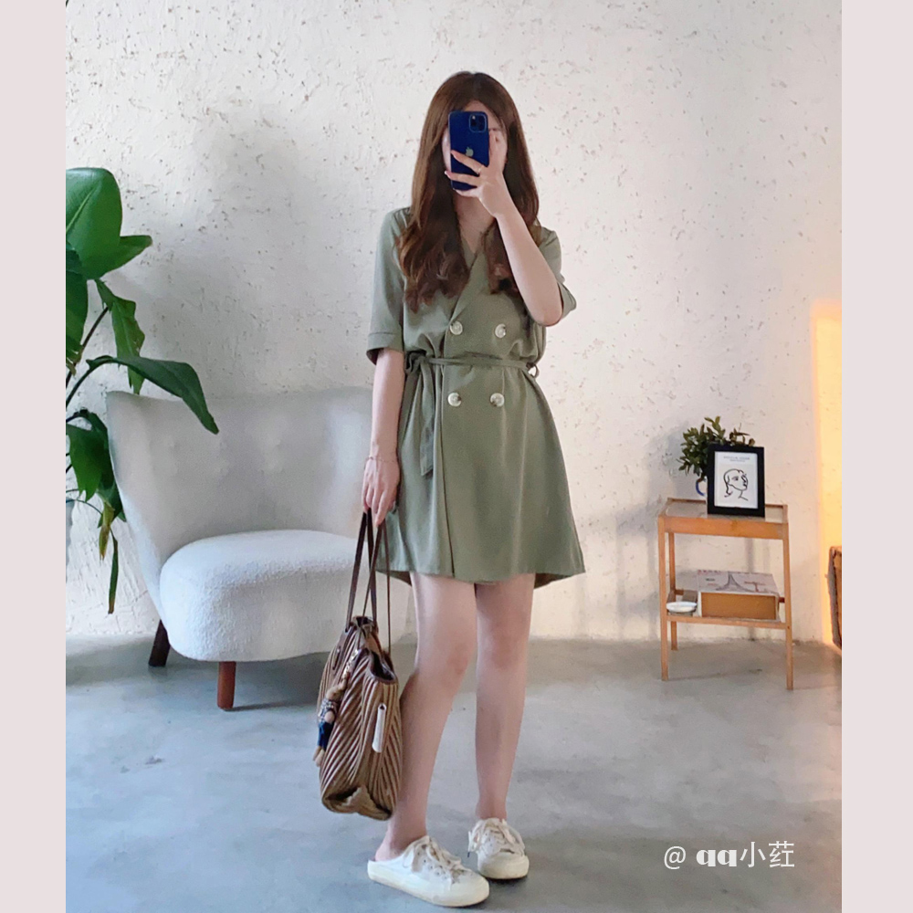 通勤A型纯色腰带显瘦小个子