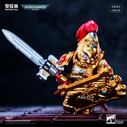 适用乐高战锤40K星际战士利刃禁军瓦尔多第三方人仔拼装积木玩具