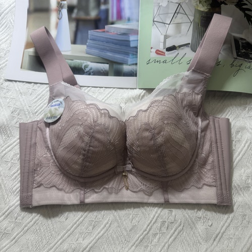 美婕BC杯无圈薄款内衣女聚拢上托收副乳调整型文胸胸罩