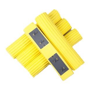 5个装28cm窄口通用对折拖把替换头海绵拖把芯胶棉吸水拖把头棉头