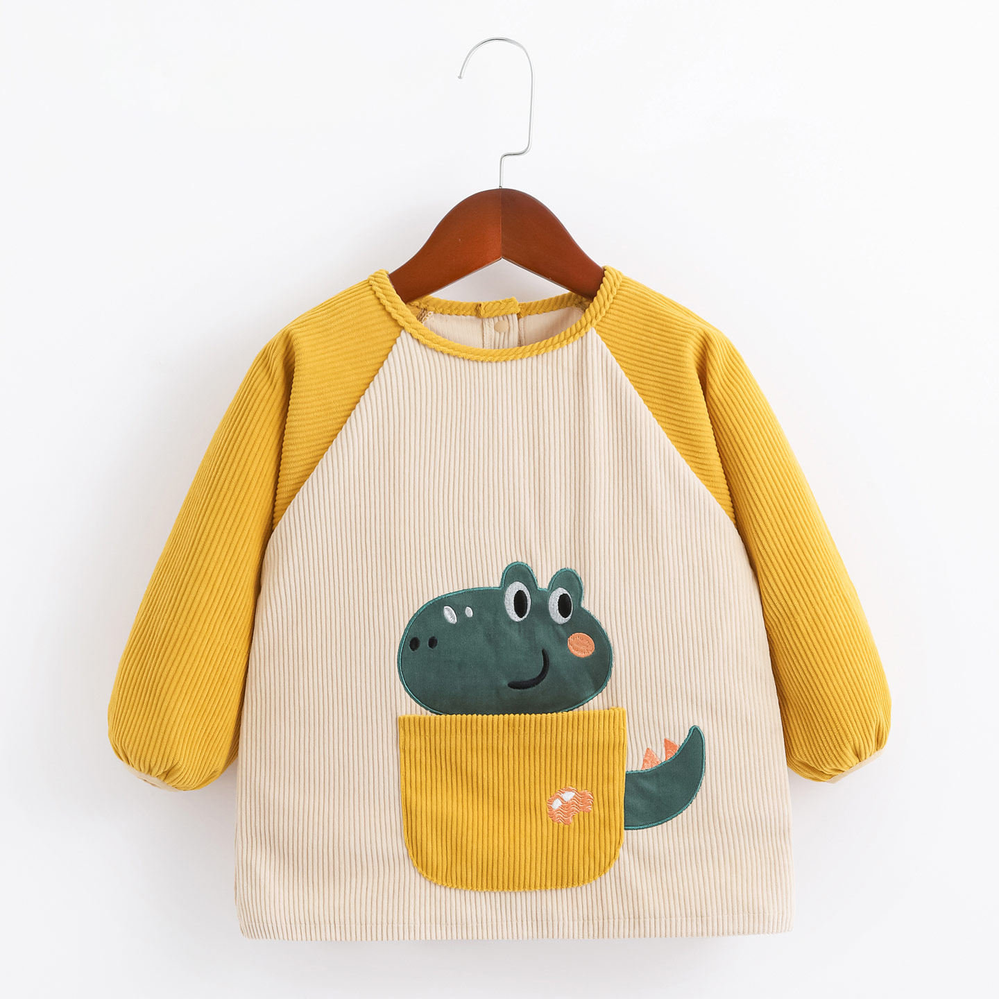 宝宝罩衣防水防脏吃饭围兜秋冬季幼儿园罩衫男孩弹力灯芯绒反穿衣,童装/婴儿装/亲子装,反穿衣/罩衣,淘宝优惠券,粉丝福利购,淘宝优惠卷