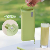 国誉横开大开口笔袋简约日系笔袋男大容量小清新文具盒考研文具