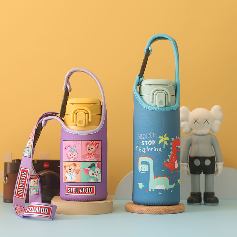 杯套保护水壶袋手提斜挎卡通