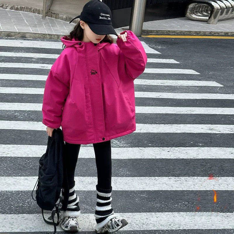 A05297（宝贝响当当）加棉加厚仿兔毛派克服外套冲锋衣男童女童,童装/婴儿装/亲子装,普通外套,淘宝优惠券,粉丝福利购,淘宝优惠卷