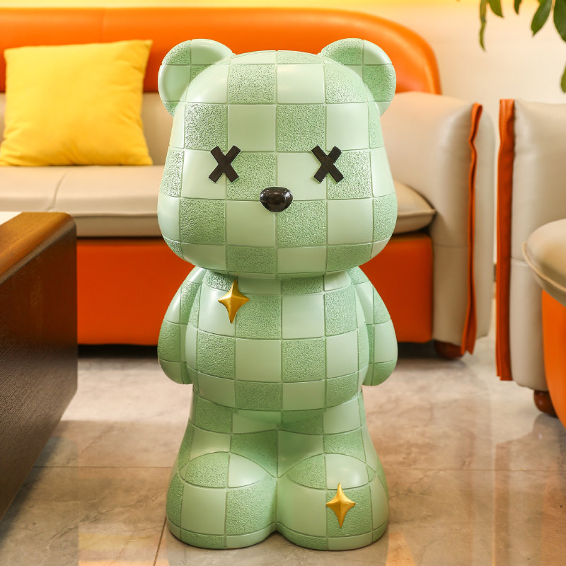 新年创意暴力熊存钱罐轻奢家居装饰品摆件储蓄罐只进不出高级感,节庆用品/礼品,储蓄罐,淘宝优惠券,粉丝福利购,淘宝优惠卷