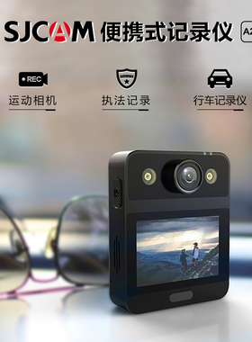SJCAM A20运动相机4K高清执法记录仪摩托车骑行摄像头车载记录仪