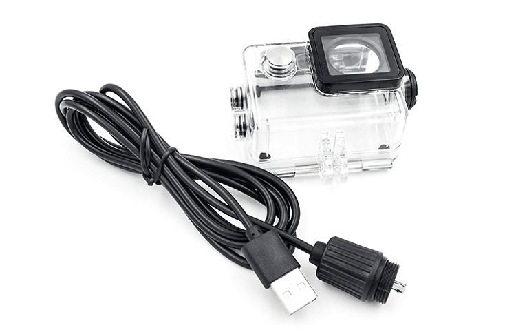 SJ4000/SJ7000/SJ9000防水充电壳充电防水壳骑行记录仪防水充电壳