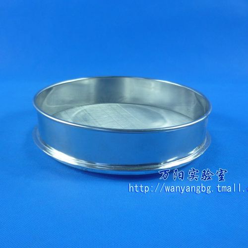 筛网材质为不锈钢，筛身为镀铬铁，筛高45MM