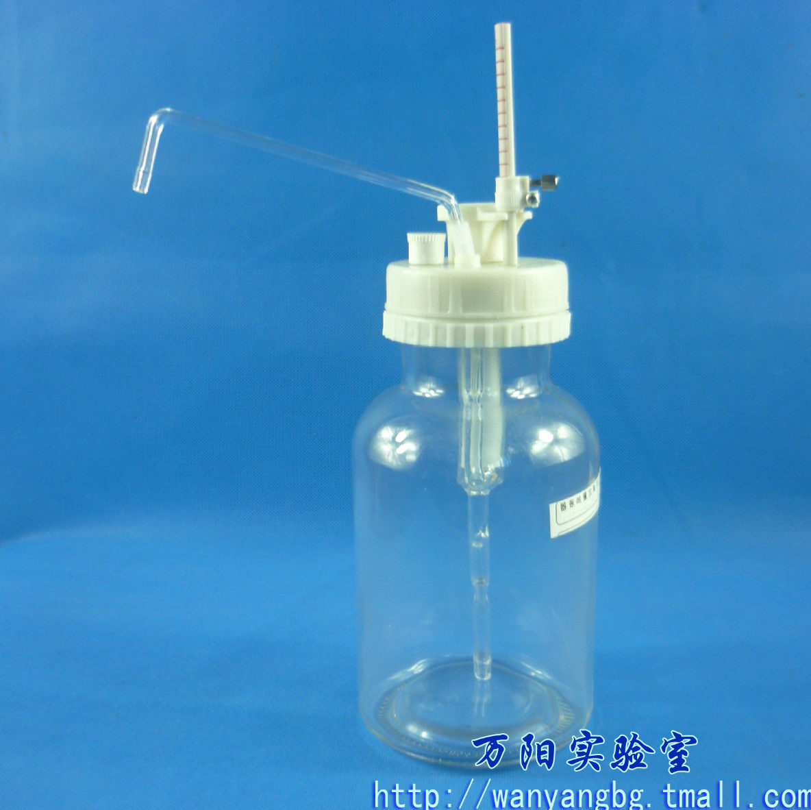 【万阳实验室】5ml可调定量加液器iii型白色瓶500ml透明 玻璃加液