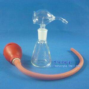 【万阳实验室】30 50 100ml 显色喷雾瓶带球三角色谱玻璃薄层喷瓶