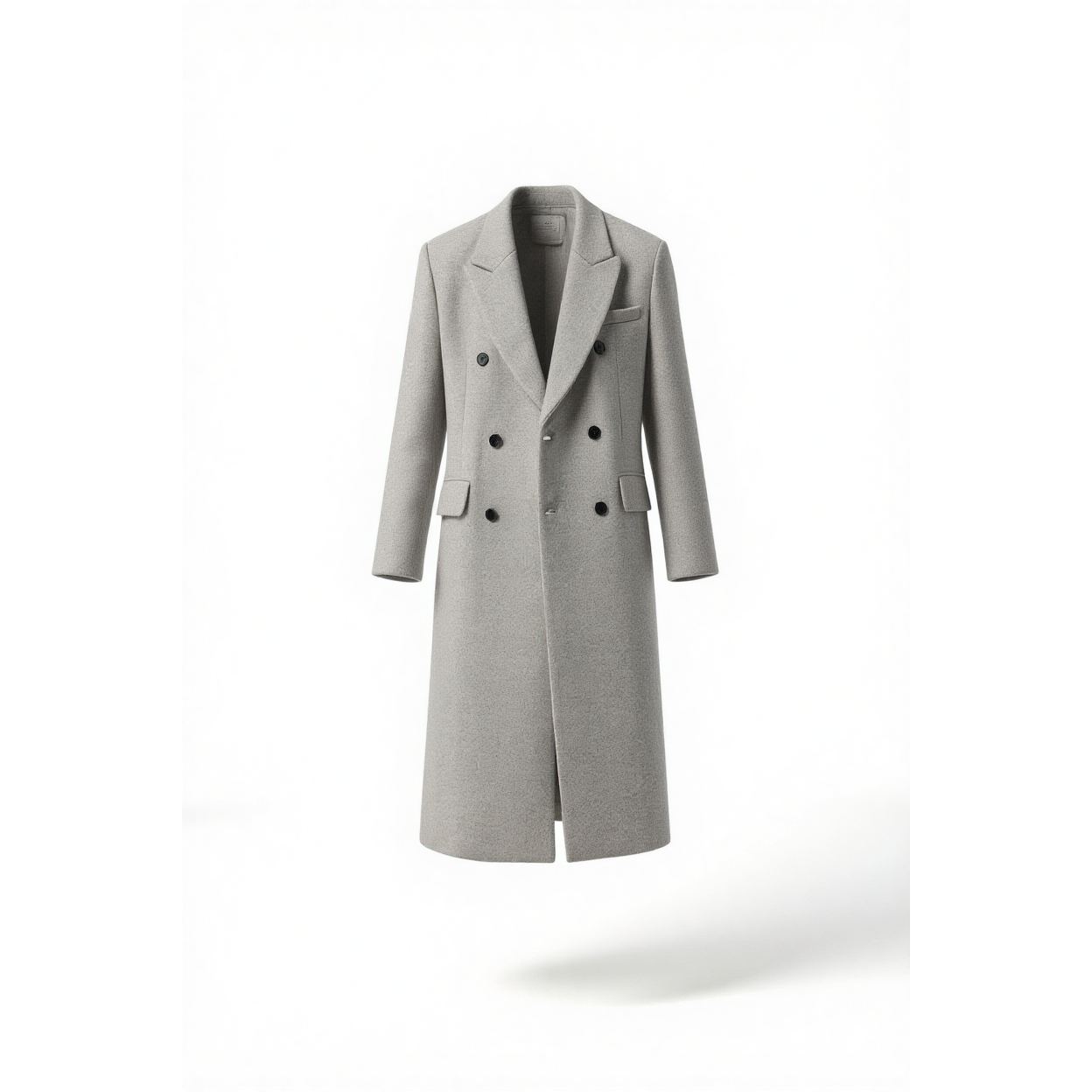 w2x秋冬款男士 2025新款羊毛大衣毛呢外套呢子风衣长款英伦风加厚