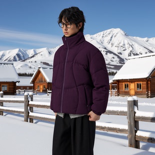 冬季 外套男款 90鸭绒羽绒服男士 轻薄冬装 保暖面包服男装 w2x加厚款