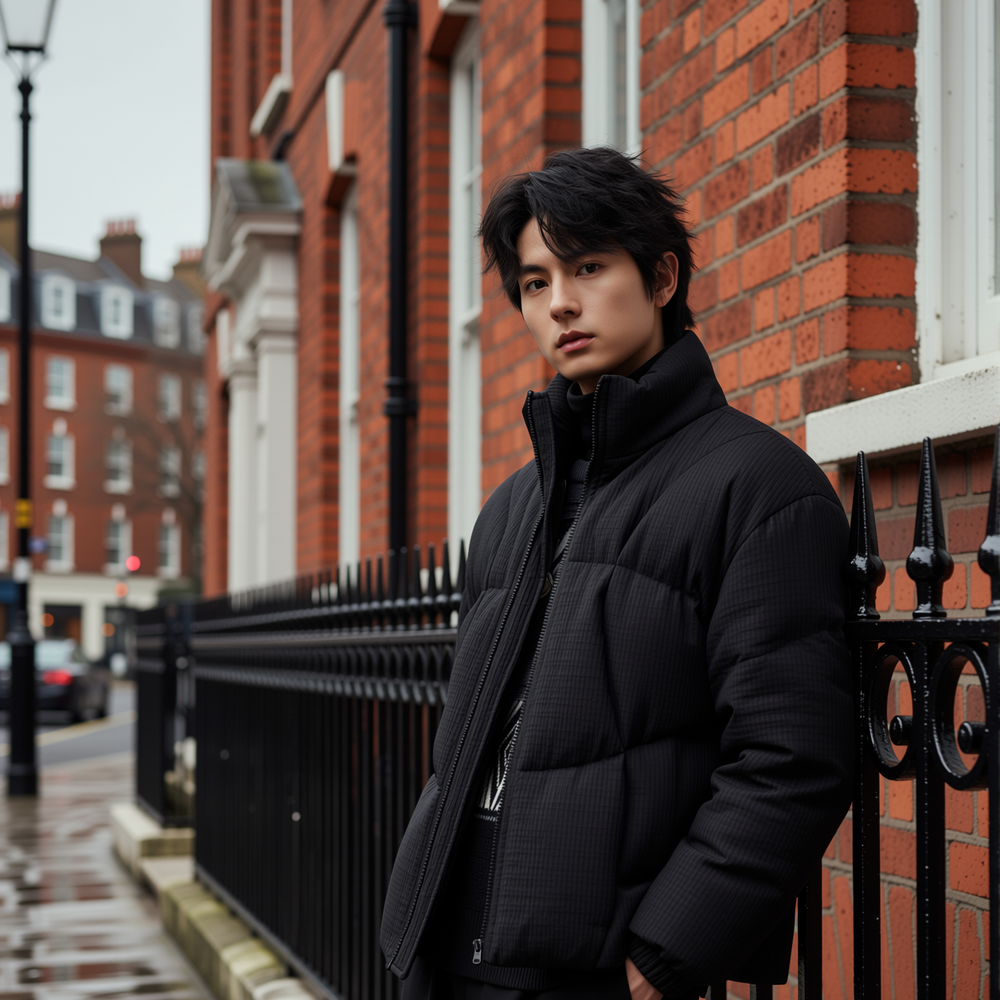 w2x超好看面包服冬季90鸭绒羽绒服短款保暖轻薄青年加厚外套男款