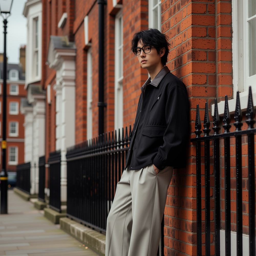 w2x复古秋冬季灯芯绒男士夹克外套新款工装高级感冬装上衣男保暖