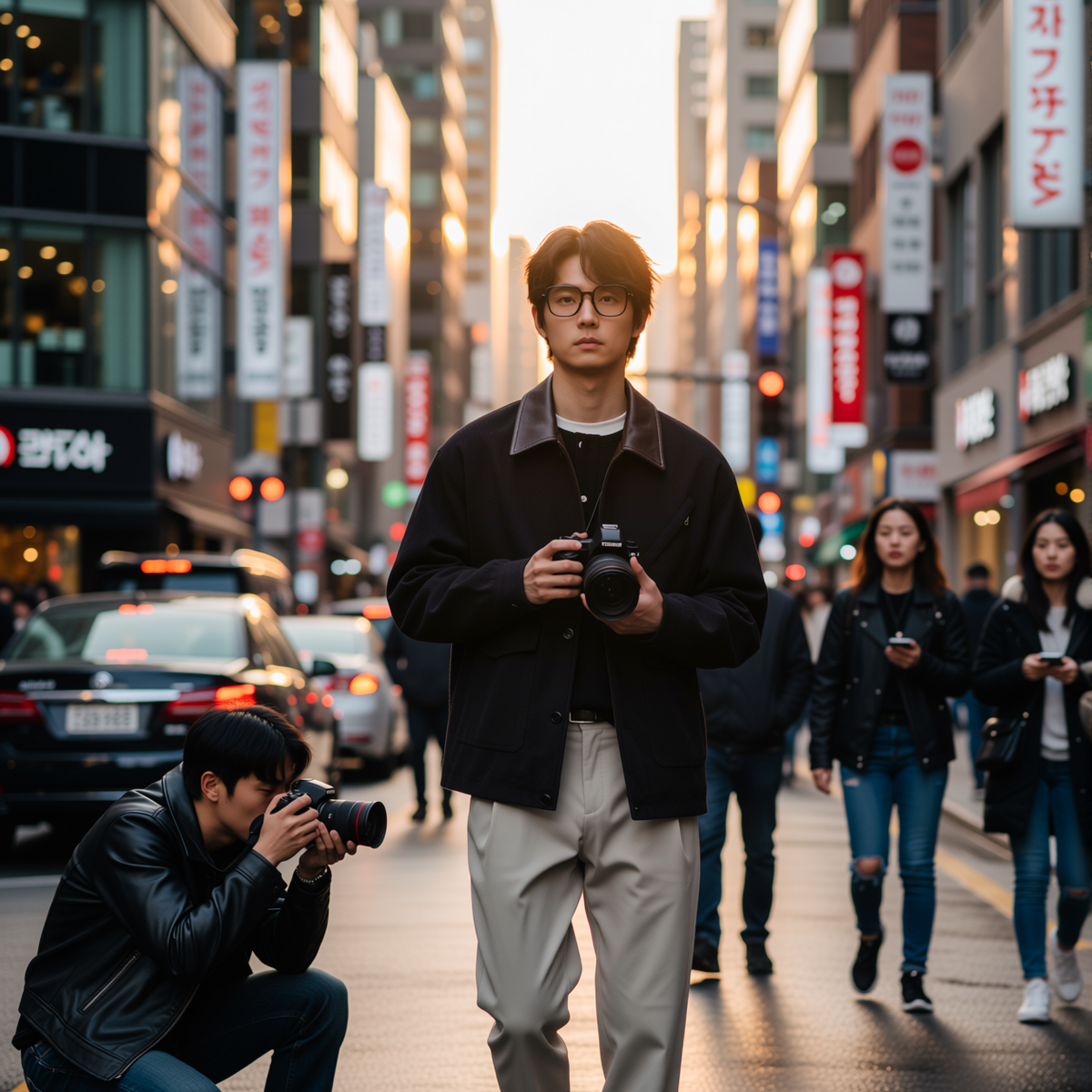 w2x秋冬季撞色灯芯绒男士外套夹克新款工装冬装上衣保暖男装高级