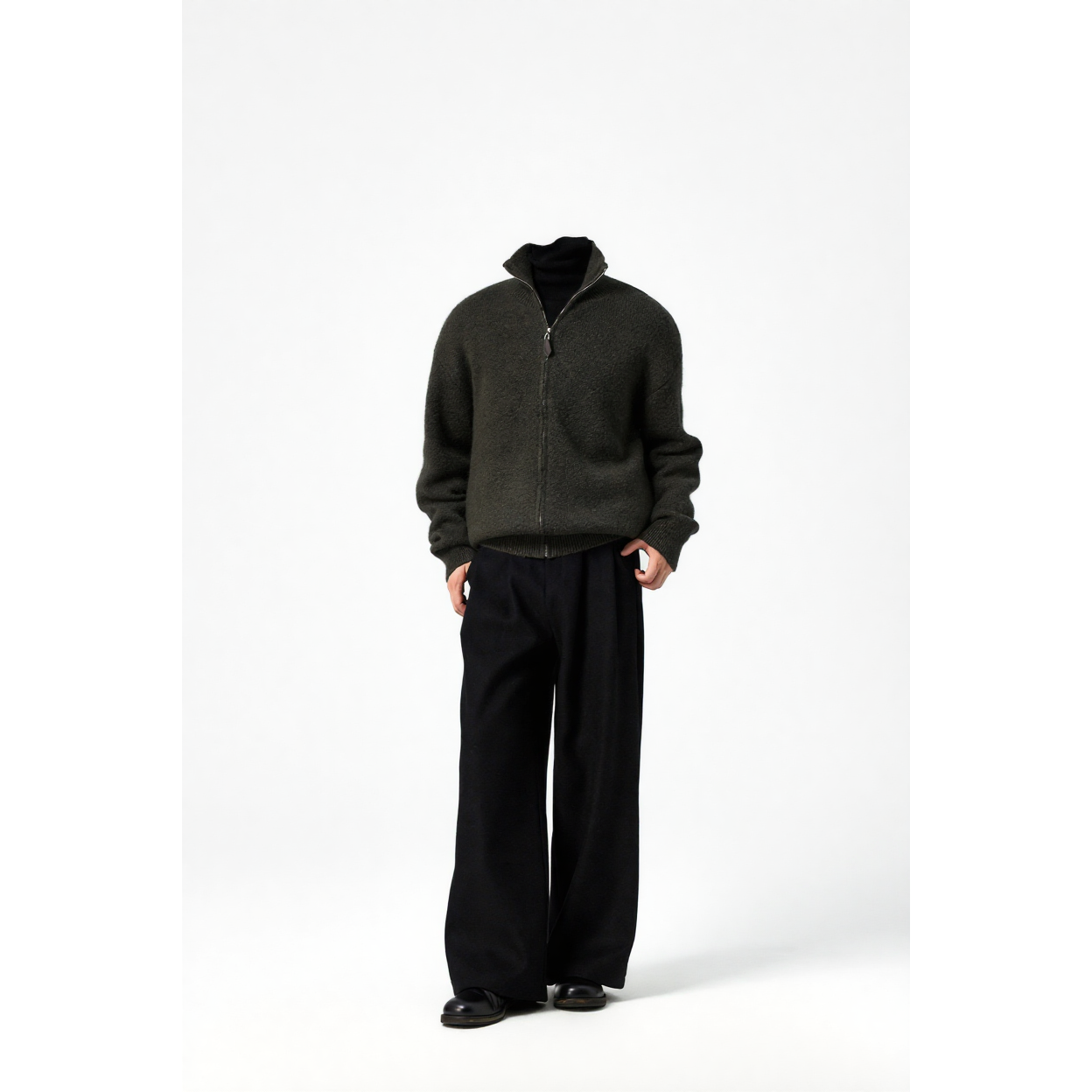 w2x男士毛衣秋冬新款羊毛衫男款针织开衫男装外套加厚老钱风时尚 w2x男士毛衣秋冬新款羊毛衫男款针织开衫男装外套加厚老钱风时尚