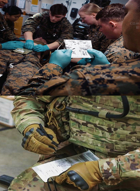 TECC/TECC 先进战地救援 战术战伤救护伤员处置卡 防水伤票