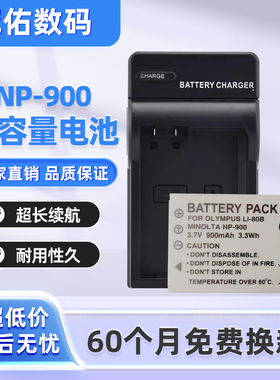 NP900电池充电器适用于爱国者DC-V1080 V880 V760 t35 T1058 DV10