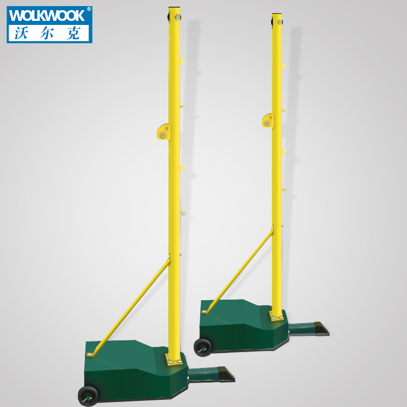 沃尔克正品移动式网架羽毛球网架