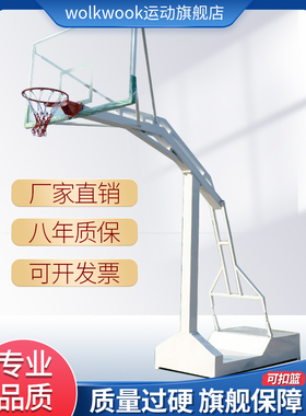 篮球架成人户外篮球架室外比赛标准篮球框学校广场落地式家用室外