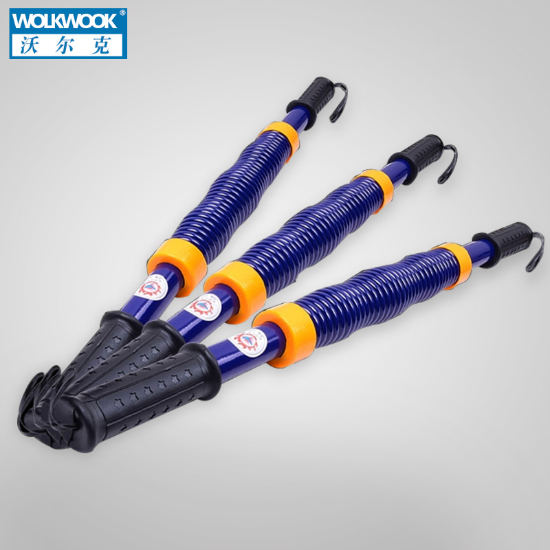 沃尔克30kg60公斤烤漆碳钢臂力器