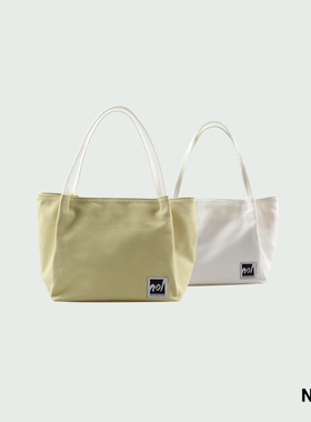 NOL手提帆布袋日式防水便当袋环保午餐饭盒袋上班族时尚手拎小包