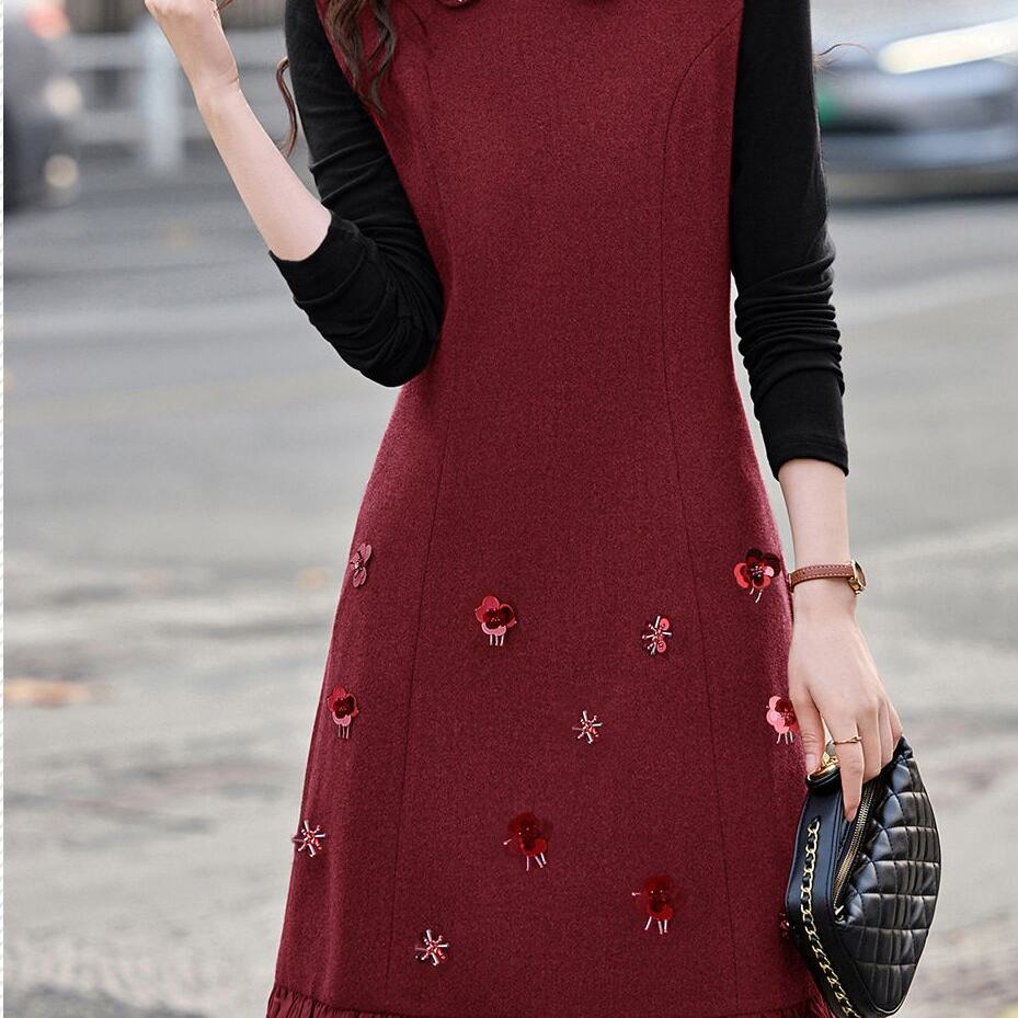 小香风背心裙套装女2026春季新款高端洋气千金名媛风连衣裙两件套