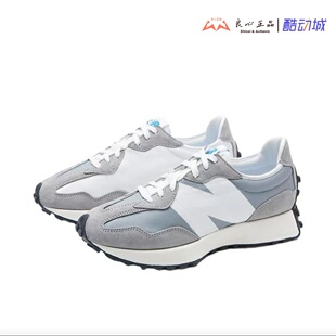 New Balance NB327元祖灰增高厚底男女休闲复古跑步鞋 MS327LAB
