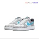 Nike AF1灰白蓝雪豹纹男子低帮板鞋 Air 耐克 Force DJ6192 001