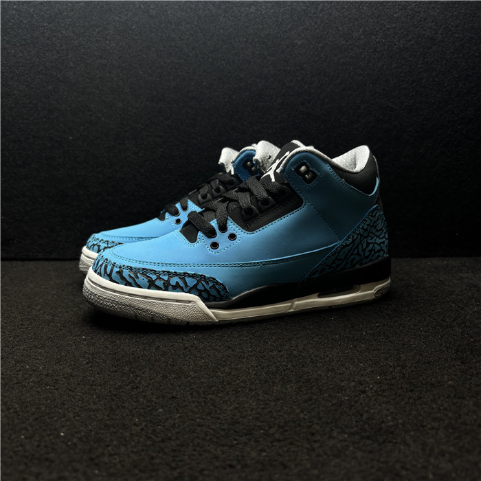 Jordan Air Jordan 3 青少年复古中帮气垫休闲篮球鞋 398614-406
