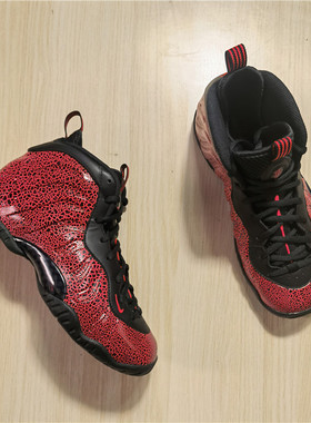 耐克 Nike Air Foamposite One 女子GS喷泡运动篮球鞋 644791-012