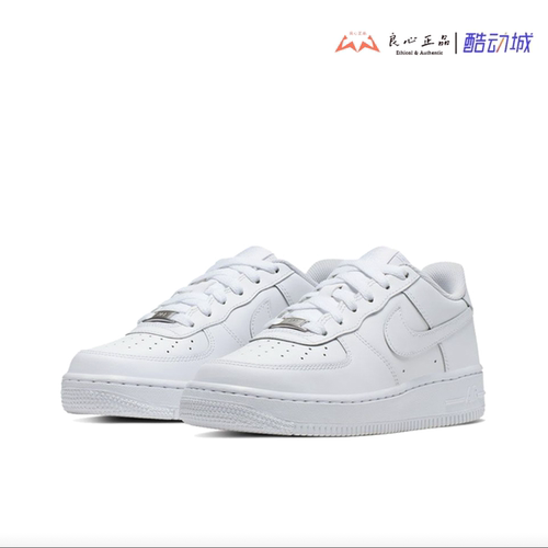 耐克 Nike Air Force 1Low 女子纯白空军一号低帮板鞋 314192-117