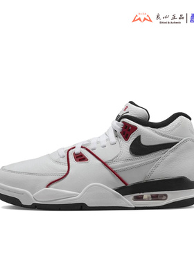 Nike Air Flight 89 时尚 中帮 复古篮球鞋 男款 白色FD9928-101