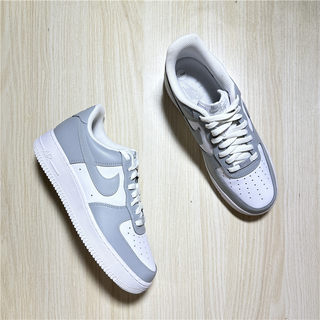 耐克 Nike Air Force 1 男子灰白空军一号运动休闲板鞋FD9763-101