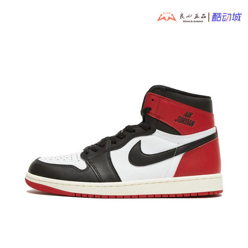 Air Jordan 1 AJ1 High OG 黑脚趾黑红高帮复古篮球鞋 DZ5485-106