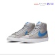NIKE 男开拓者休闲运动板鞋 BLAZER 耐克 MID 77灰蓝 CV8927 001