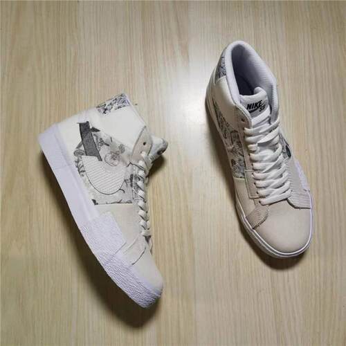 耐克NIKE SB ZOOM BLAZER 男子开拓者断勾休闲复古板鞋DM0859-100