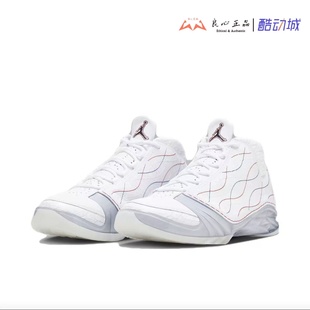 Jordan FV3621 男子白色中帮复古实战篮球鞋 140 AJ23代 Air
