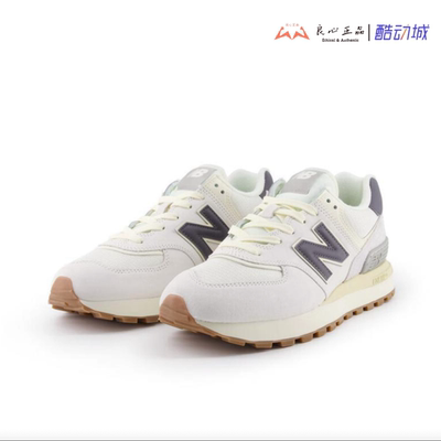 New Balance NB 574 浅灰 男子透气舒适低帮休闲跑鞋 U574LGAN