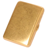 Ретро бронзовый маленький портативный металлический портсигар, подарок на день рождения