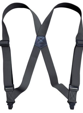 男士枪套式隐形背带成人肩带大肚子吊带裤子防掉棉裤皮带胖人背带